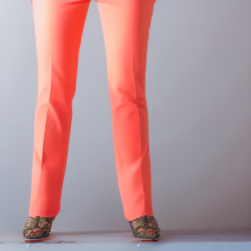 Chambray Casual Pants